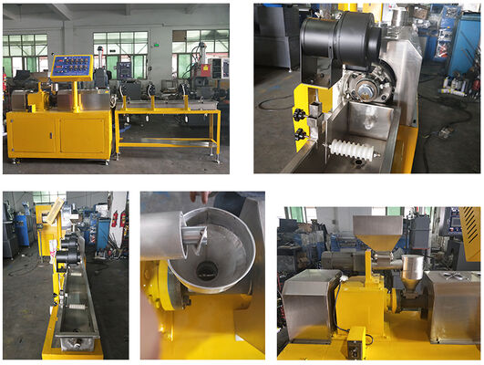 PVC PP PE Extrusion Line Plastic Profile Fully Automatic Plastic Extruder Machine