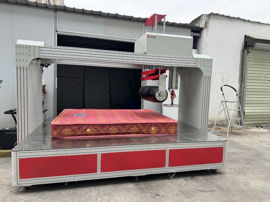 ASTM F1566 EN1957 Large Mattress Comprehensive Tester for Rolling Hardness Edge Side Pressure Fatigue Resistance Durability Test