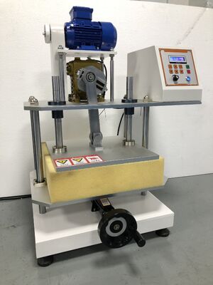 JIS K6382 ISO 7214 Sponge Repeated Compression Life Tester Foam Compression Fatigue Testing Machine for Polyethylene Foam