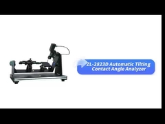 নির্ভুল স্বয়ংক্রিয় জলবিন্দু কোণ পরীক্ষক স্পর্শ কোণ পরিমাপক যন্ত্র